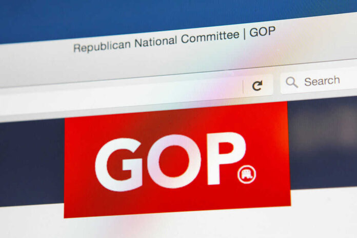 GOP website open in browser tab