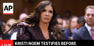 Former GOP Rising Star Kristi Noem Confronts Fallout From Scandals and DHS Leadership Questions