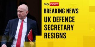 Defence secretary John Healey resigns over spending plan