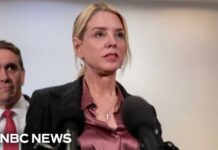House committee releases transcript of Bondi interview about Epstein files