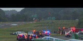 Emergency responders were dispatched to an aircraft crash involving State Police helicopter at Carli