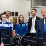 President Donald J. Trump Calls the International Space Station Crew