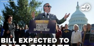 Senate expected to pass bill which could lead to major reforms for collegiate athletics