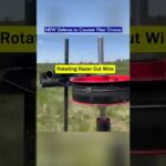 Razor Fence Shreds “Un-Jammable” Drones Ukraine’s New Anti-Drone System Traps Fiber-Optic FPV Drones!