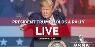LIVE: President Trump Holds a Rally in Greenville, NC - 10/20/26